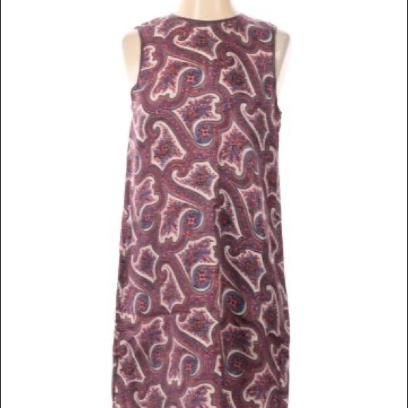 SOLD - THEORY Brindina Dress Silk Lamb Leather Trim - Picture 4 of 8